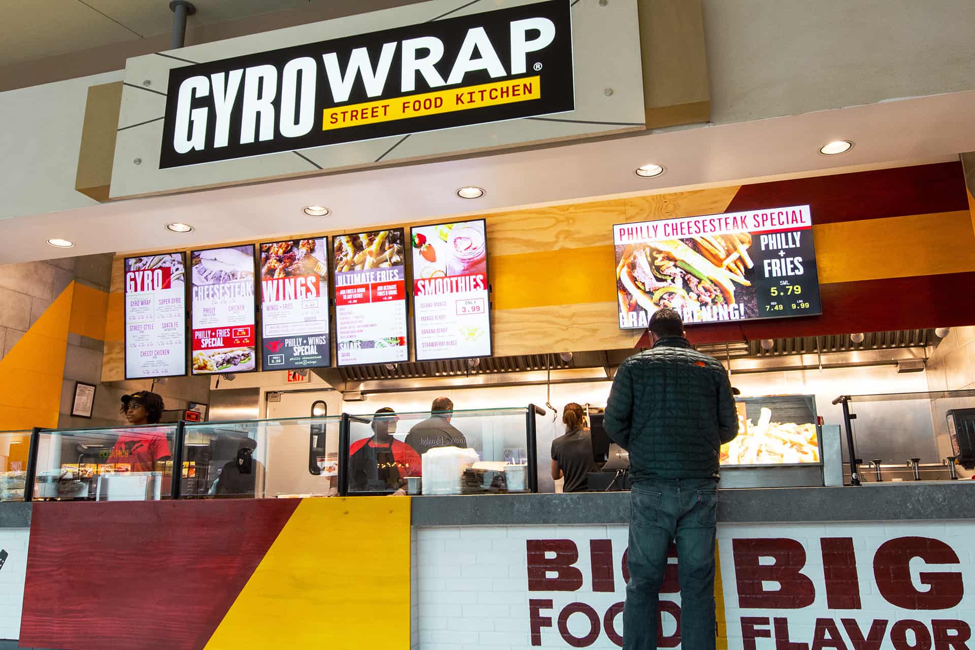 Gyro Wrap QSR quick serve restaurant branding and concept development